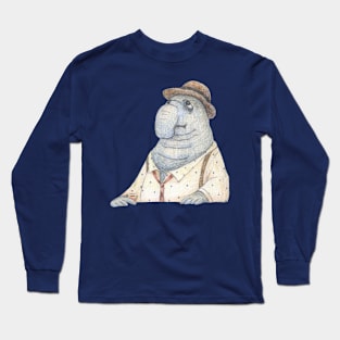 Elephantseal and whiskey Long Sleeve T-Shirt